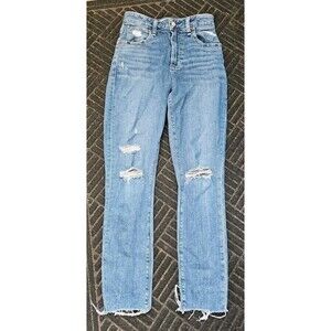 Abercrombie & Fitch Jeans Size 26 Womens Super Skinny Ankle High Rise Denim